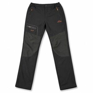 Outdoor Sport Wei-Tex Snow Pants Mens Medium Black Fleece Lined Gorpcore EUC‎